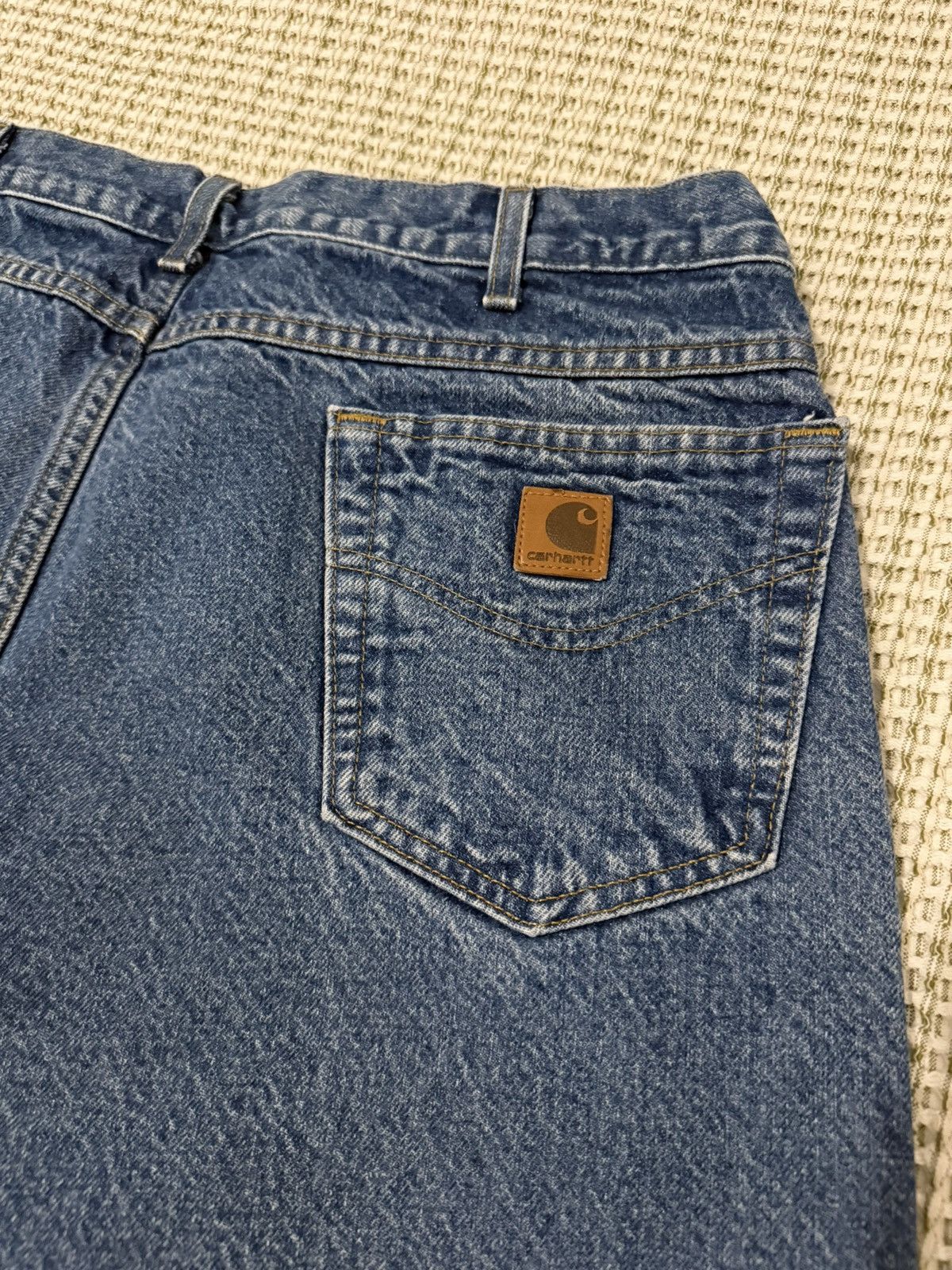 Carhartt 2003 Vintage Carhartt Denim Jeans Size US 38 / EU 54 - 3 Thumbnail