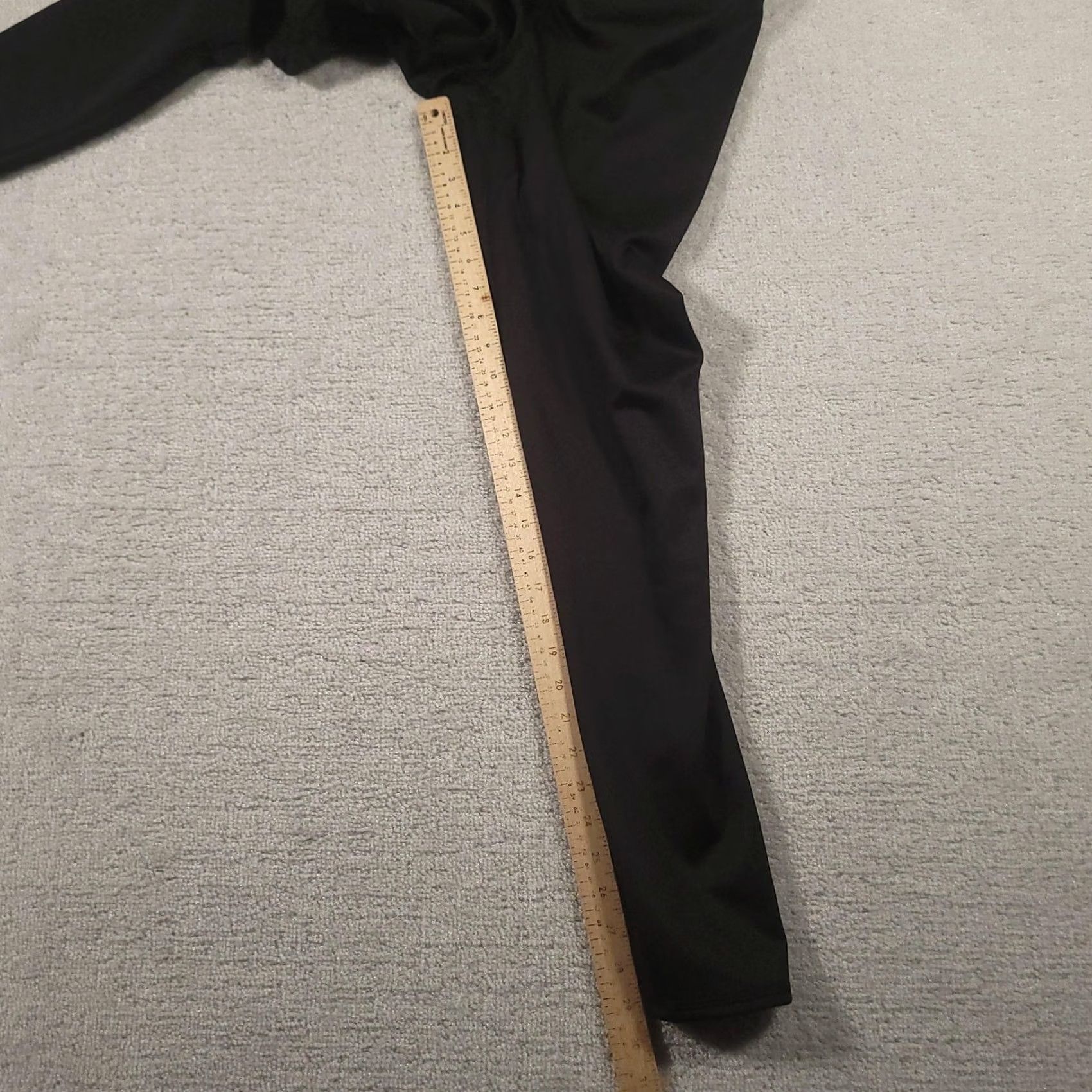 Vintage Cuddl Duds ClimateRight Leggings Womens S Black Thermal Guard Base Layer Size 28" / US 6 / IT 42 - 3 Thumbnail