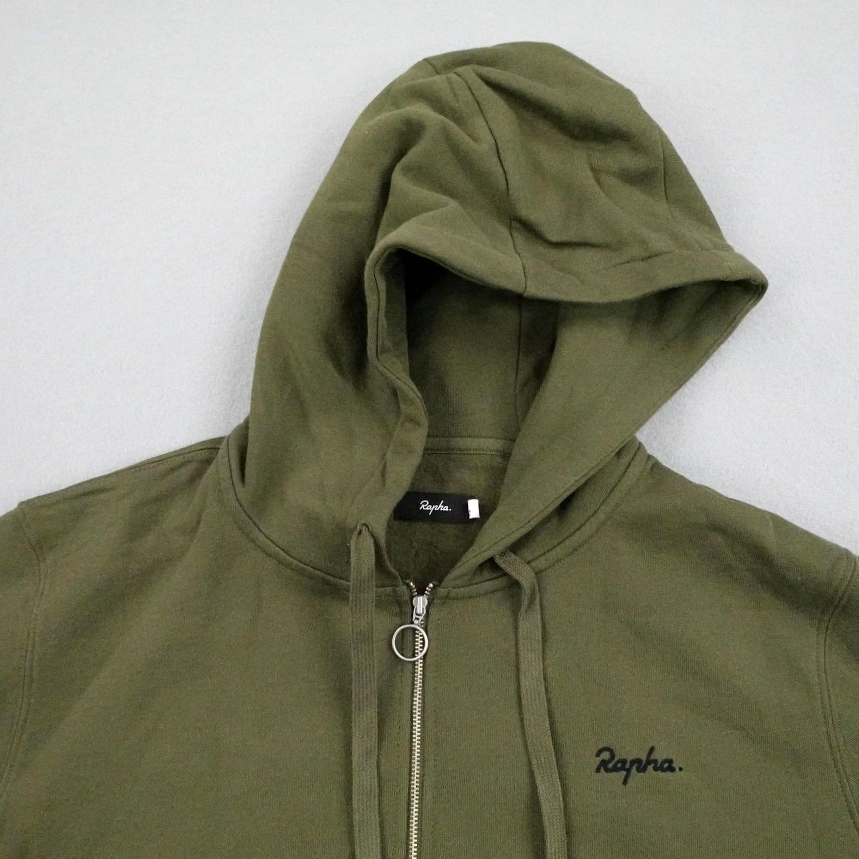 Rapha Rapha Hoodie Mens Medium Green Fleece Full Zip Up Sweatshirt Cycling Athletic Size US M / EU 48-50 / 2 - 2 Thumbnail