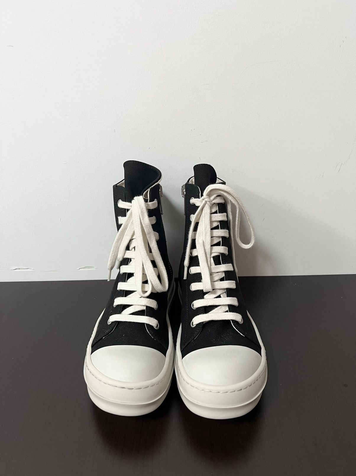 Rick Owens Drkshdw Rick owens ramones high top sneakers sz36.5 Size US 6.5 / IT 36.5 - 3 Thumbnail