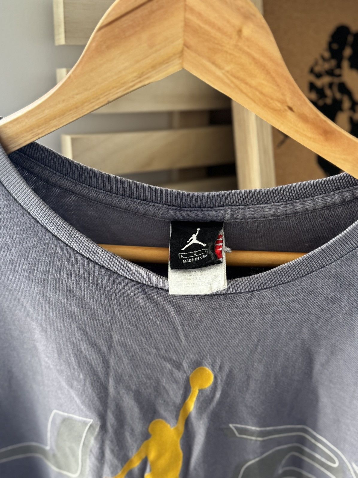 Jordan Brand Jordan Tee Vintage Size US L / EU 52-54 / 3 - 8 Thumbnail