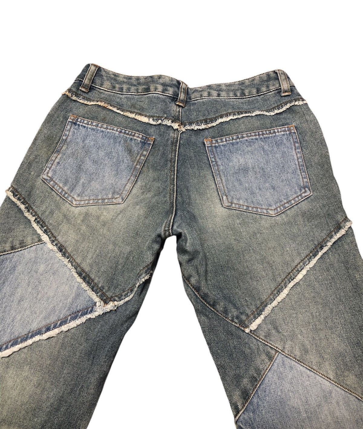 Other VINTAGE JOUER AUX ECHECH HAGI DENIM FLARED JEANS Size 28" / US 6 / IT 42 - 13 Thumbnail