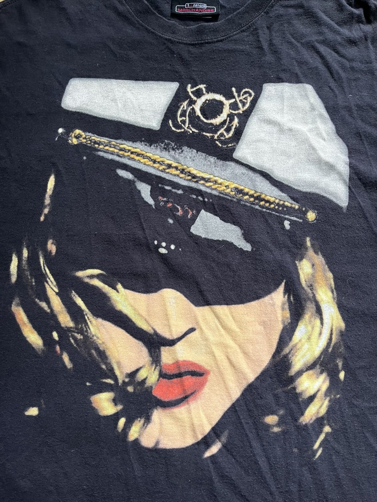 Band Tees Vintage y2k Madona t shirt Size US XL / EU 56 / 4 - 3 Thumbnail