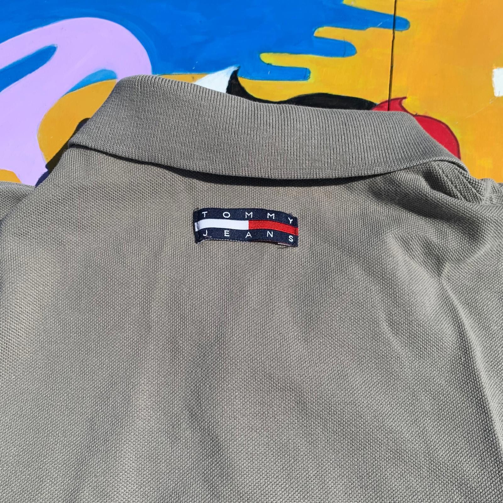 Tommy Jeans Tommy Jeans Long Sleeve Polo Shirt Size ONE SIZE - 6 Thumbnail