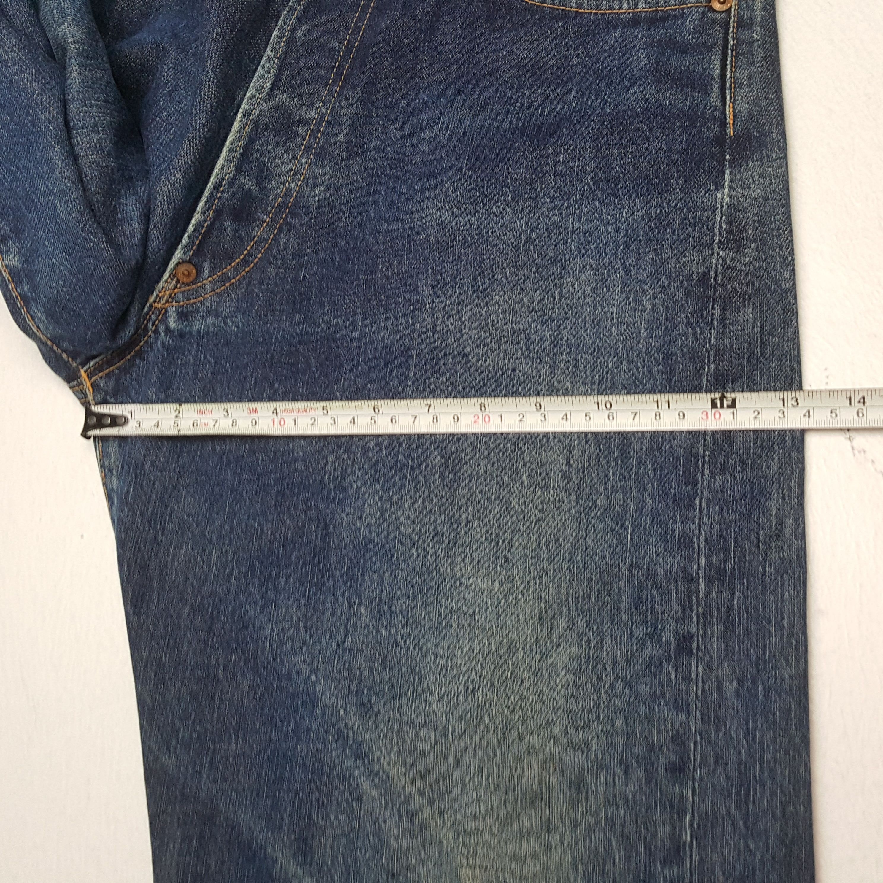 Evisu × Japanese Brand × Vintage Vintage EVIS Japanese Brand Daicock Custom Style Jeans Size US 30 / EU 46 - 9 Thumbnail