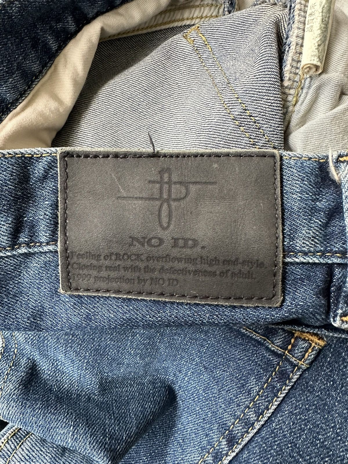 NO ID SS08 NO.ID japan slim Hediboy style jeans Size US 31 - 7 Thumbnail