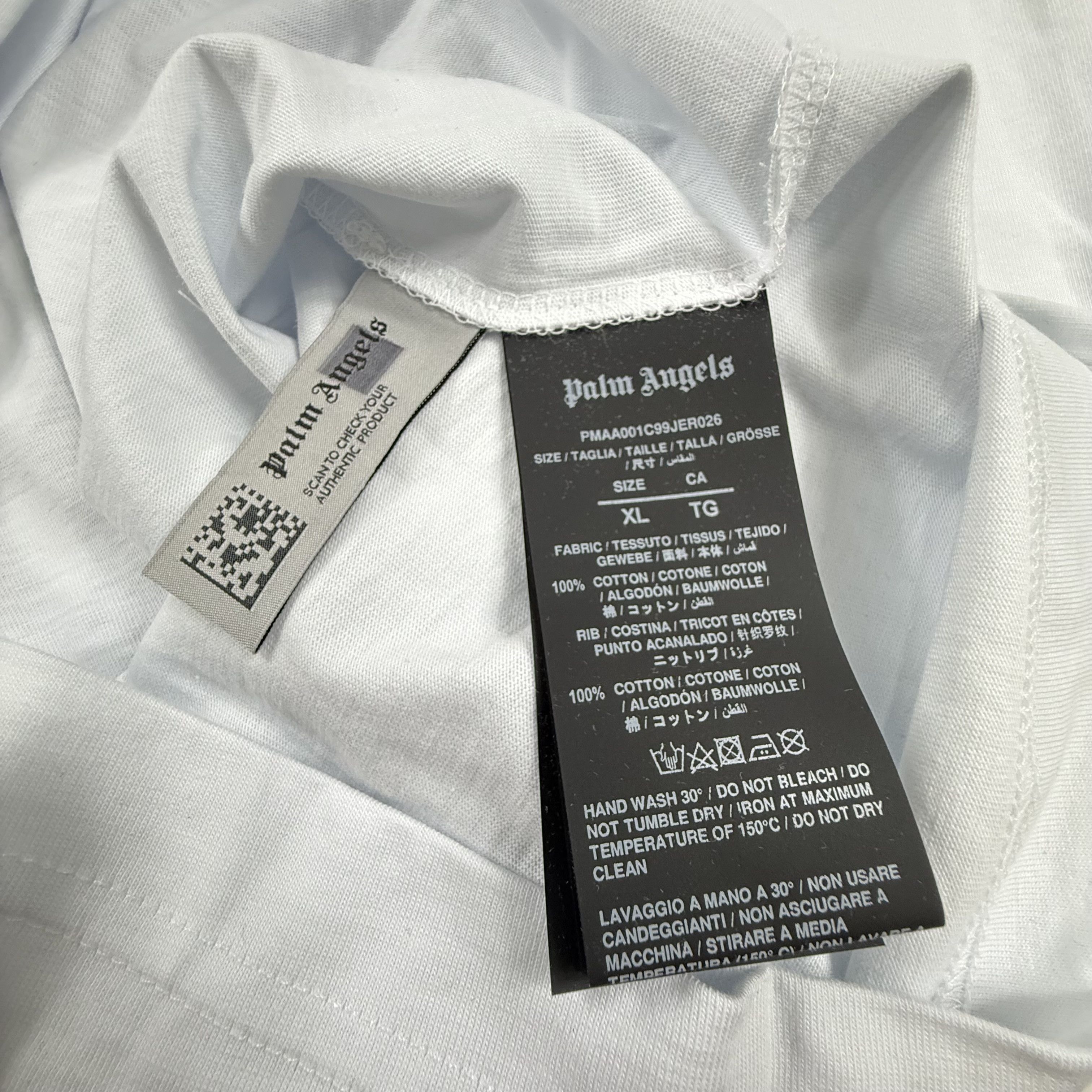 Palm Angels Palm Angels NY Monogram Spray Tee XL Mens T-Shirt Size US XL / EU 56 / 4 - 6 Thumbnail