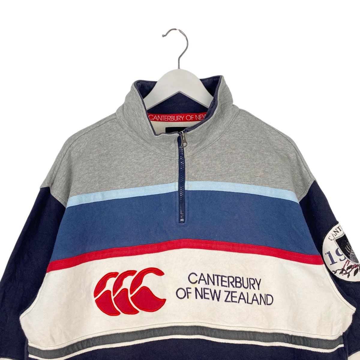 Other Vintage Canterbury Of New Zealand Hoodie Sweater Quartz Gray Size US M / EU 48-50 / 2 - 4 Thumbnail
