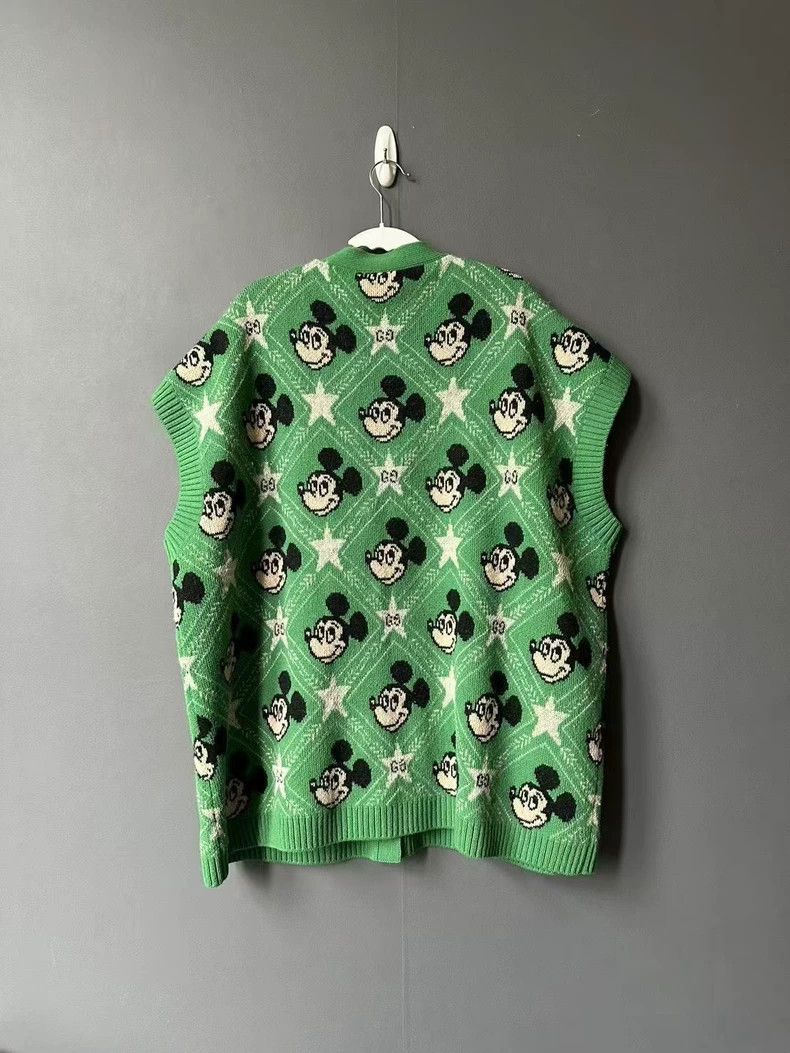 Gucci Gucci Mickey sleeveless cardigan sweater 2501-Nextarrow Size US L / EU 52-54 / 3 - 2 Thumbnail