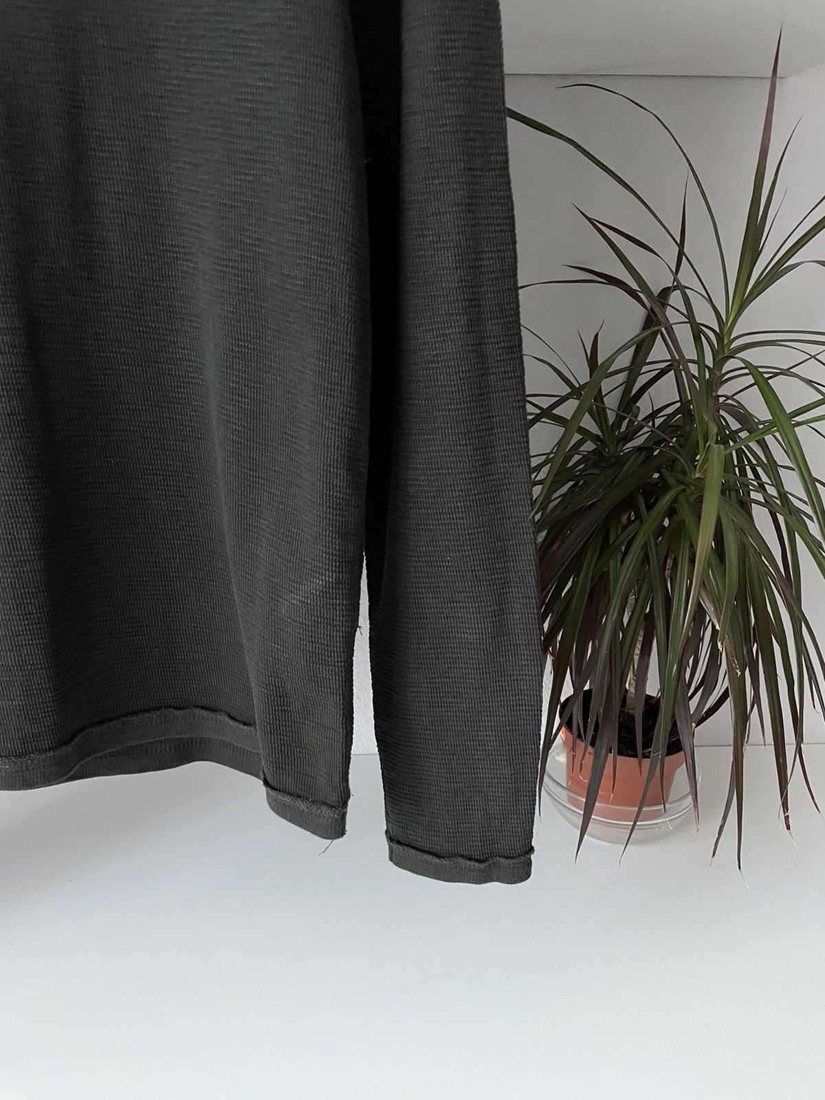 Allsaints Allsaints Luxury Waffle Long Sleeve Sweatshirt Size US S / EU 44-46 / 1 - 9 Thumbnail