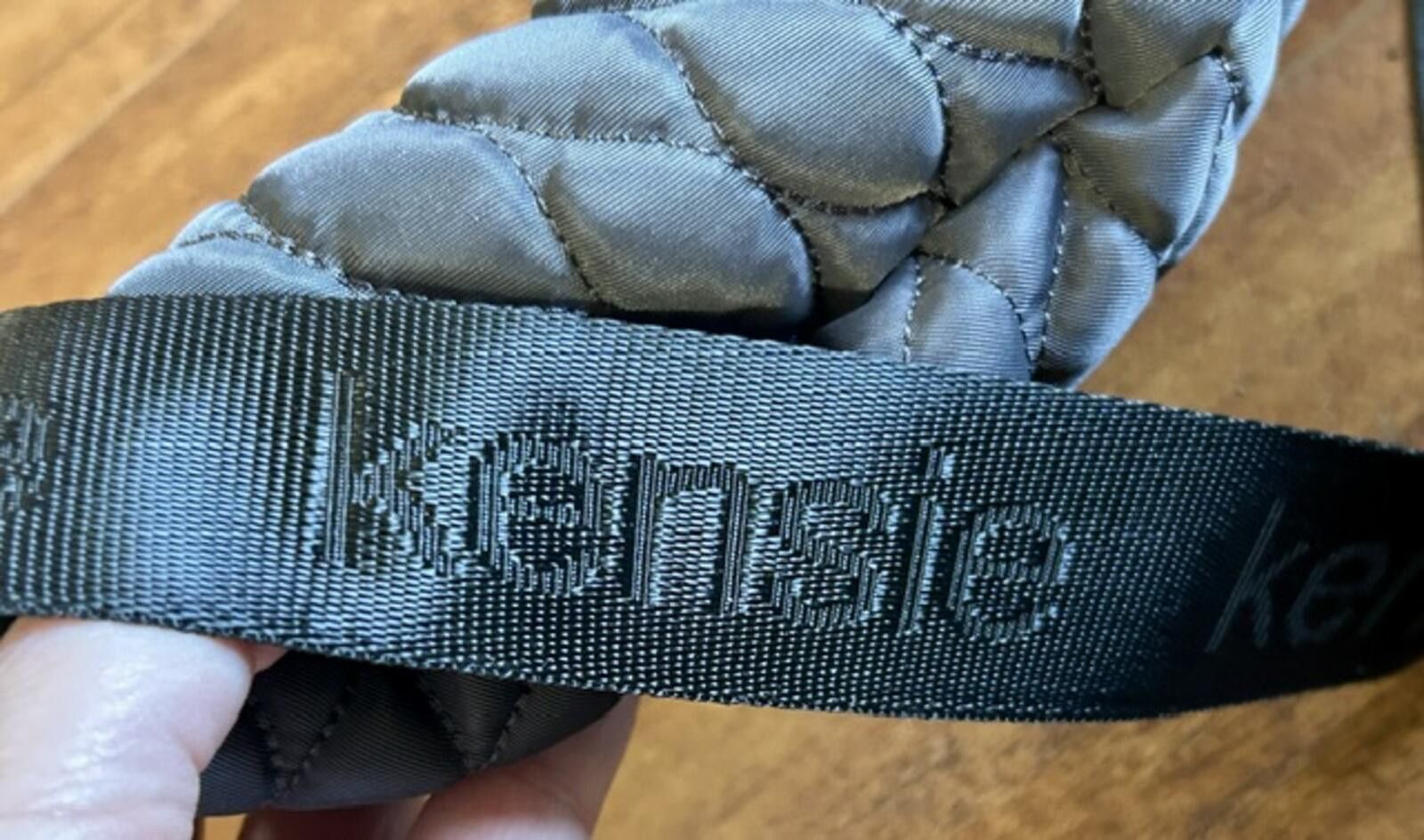 Other Kensie Quilted Black Fanny Pack Waist Bag Size ONE SIZE - 2 Thumbnail