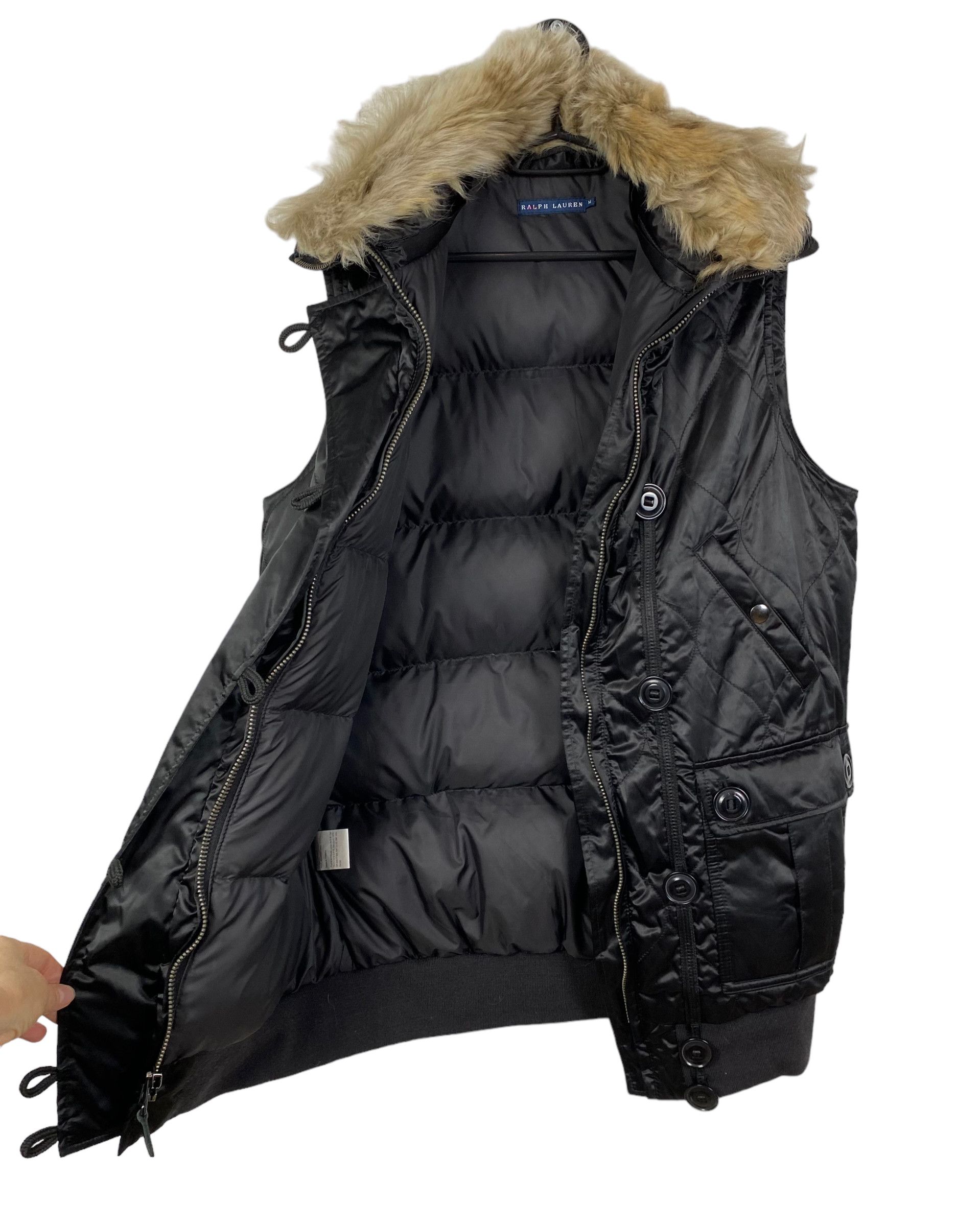 Ralph Lauren Ralph Lauren Down Vest Fur Trim Womens size M Size M / US 6-8 / IT 42-44 - 8 Thumbnail