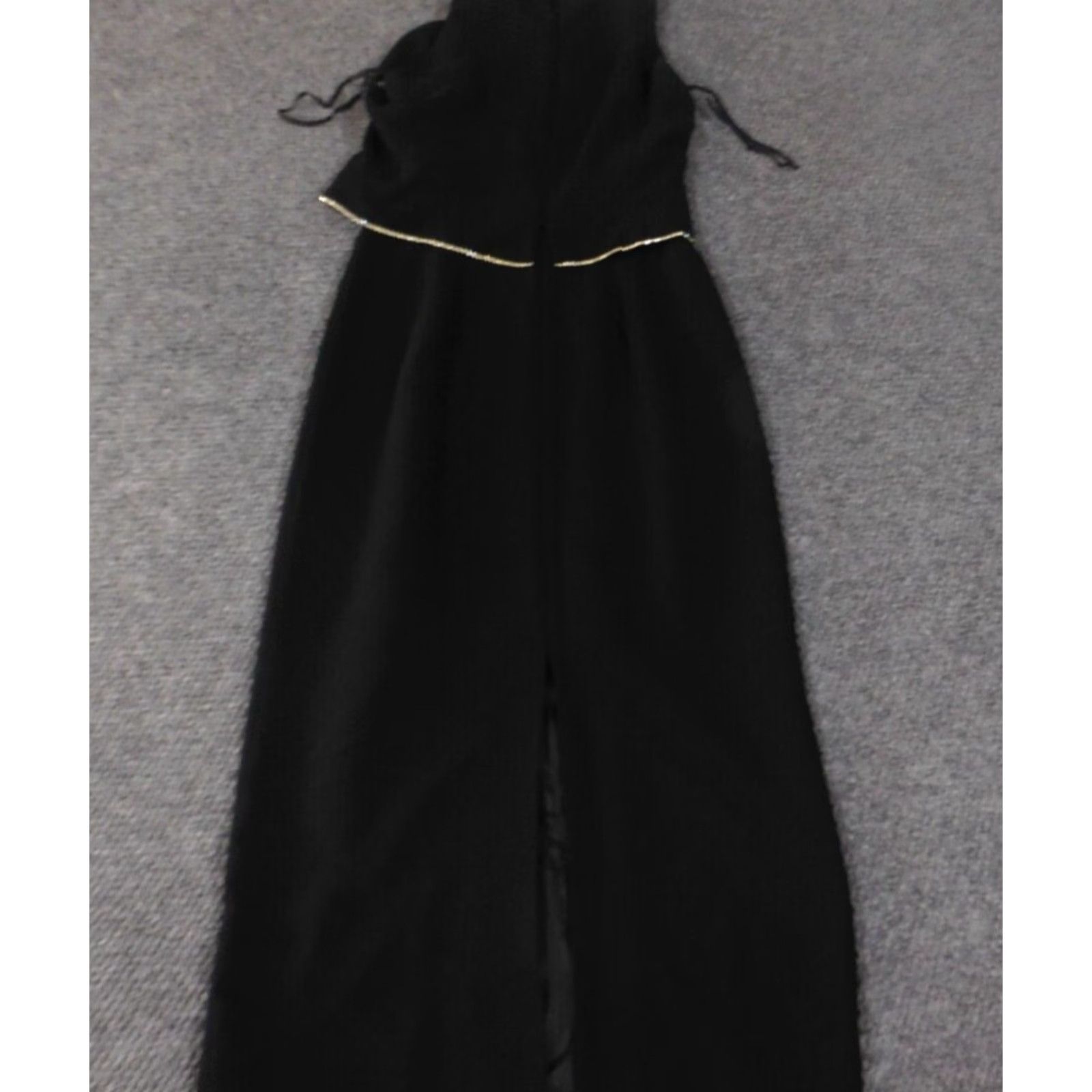 Jones New York Jones New York Dress Maxi Women 8 Black Rhinestones Sleeveless Round Neck Pullover Polyester Long Party Cocktail Nightwear Women Size M / US 6-8 / IT 42-44 - 7 Thumbnail