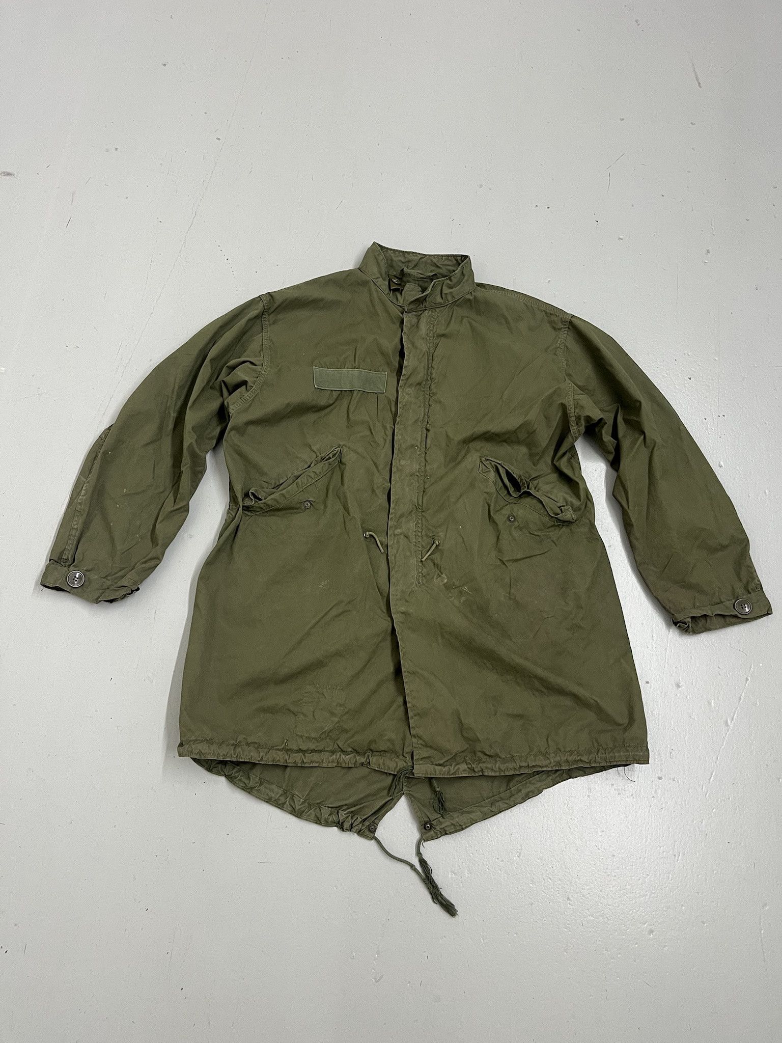 Vintage Vintage Military Fishtail Parka M-1951 Army Jacket Size M Size US M / EU 48-50 / 2 - 1 Thumbnail