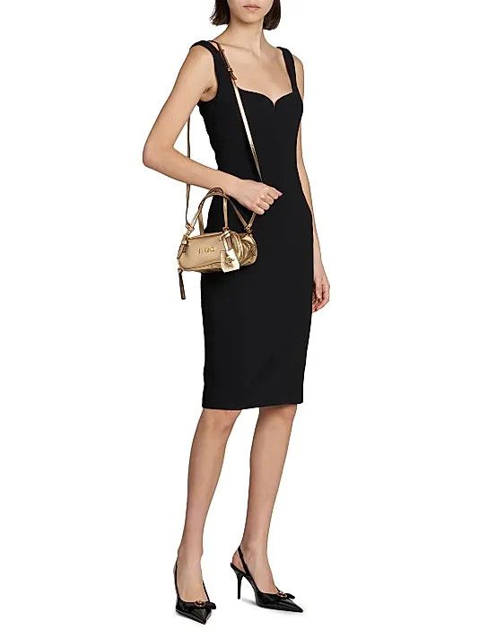 Versace os11x0126 Size: OS / Mini Leather Shoulder Bag in Gold Size ONE SIZE - 3 Thumbnail