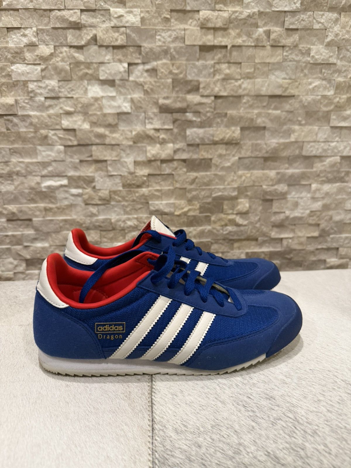 Adidas Vintage adidas Dragon – Blue / White / Red – Unisex - sw Size US 6.5 / EU 39-40 - 1 Thumbnail