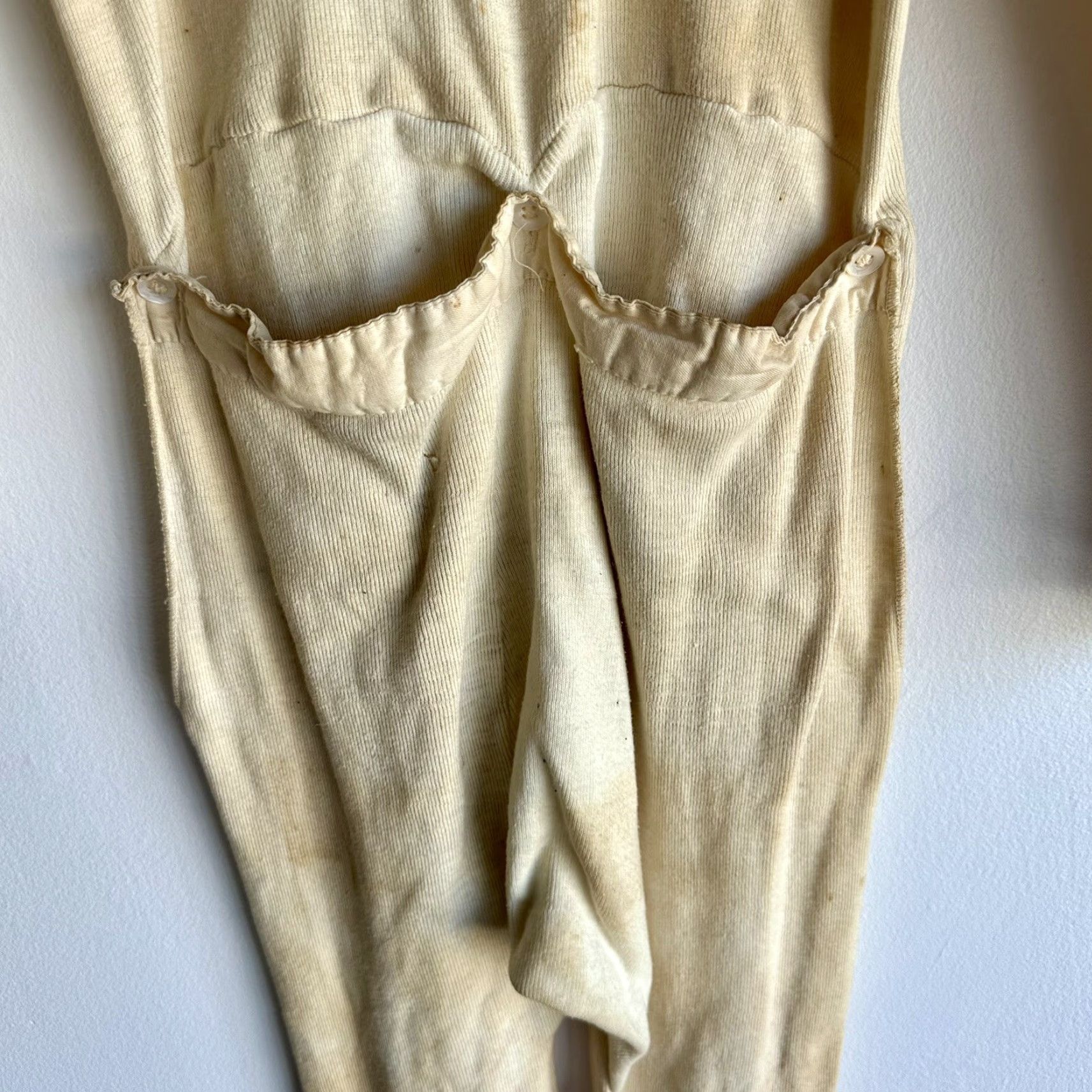 Vintage VINTAGE 1940s Royal Gem Longjohns Underwear Teen Size Chest pit to pit 15 inches Size ONE SIZE - 7 Thumbnail