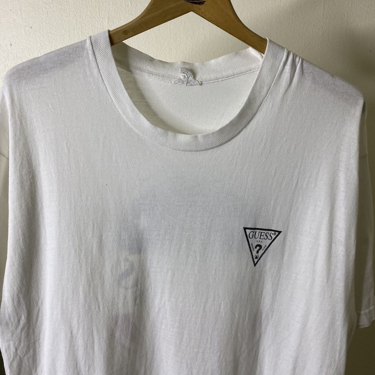 Guess Vintage 1990s Guess Watches Promo T Shirt Size US XL / EU 56 / 4 - 6 Thumbnail