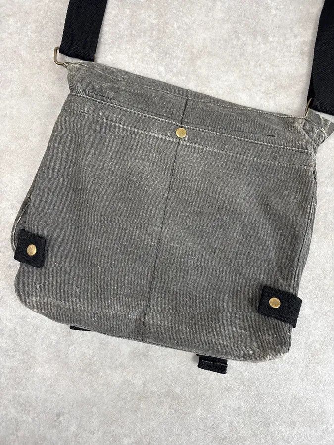 Vintage Vintage Grey Denim Sex Pistols Patch Messenger Bag Size ONE SIZE - 7 Thumbnail