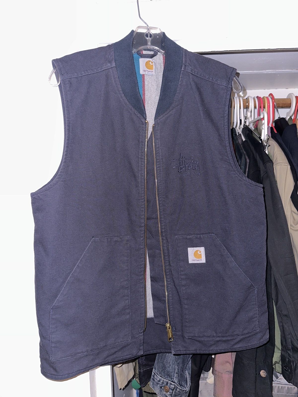 Carhartt Wip × Stussy Carhartt WIP x Stussy Vest | Grailed