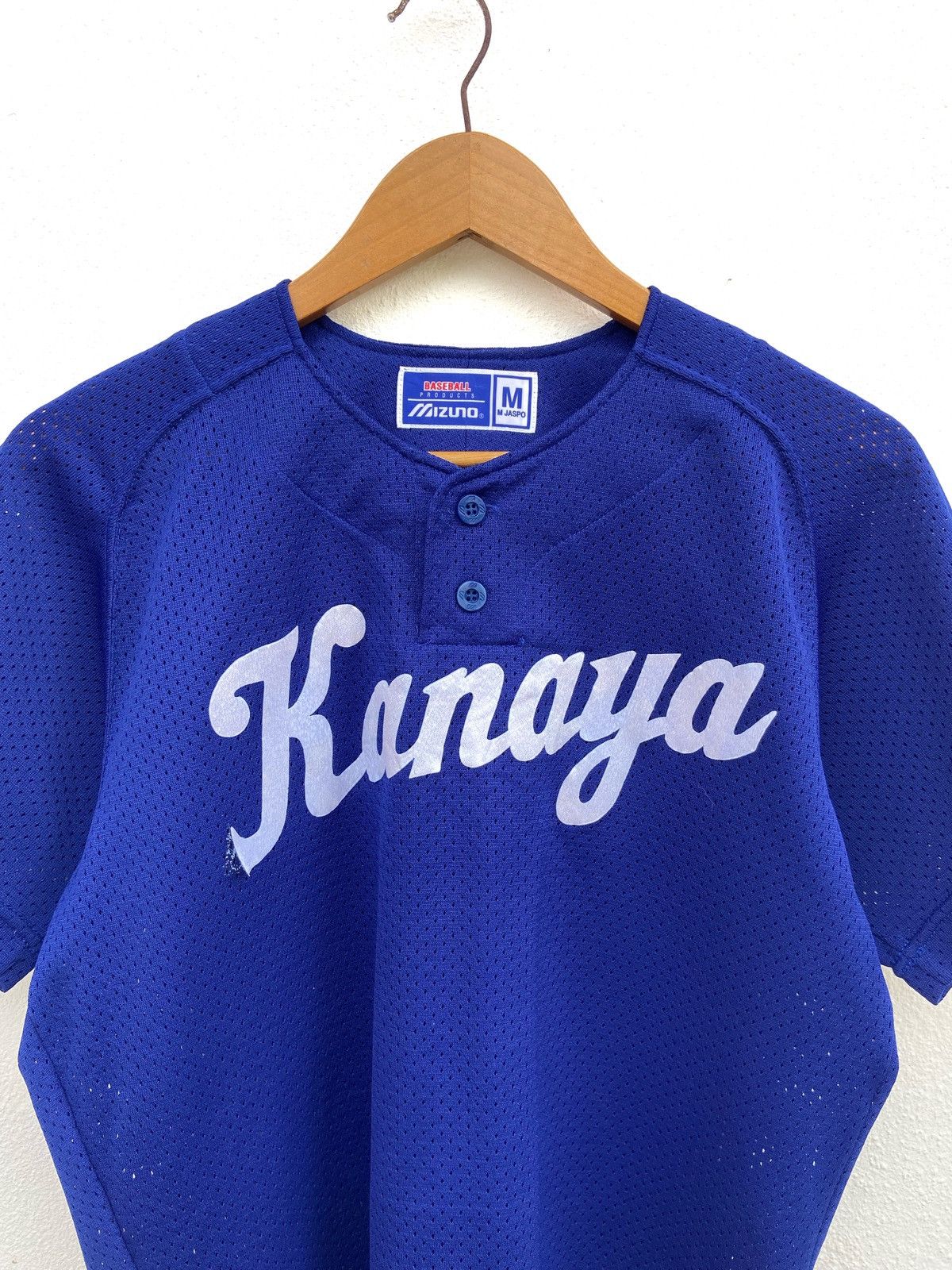 MLB Vintage Baseball shirt Mizuno Baseball Japan Size US M / EU 48-50 / 2 - 2 Thumbnail