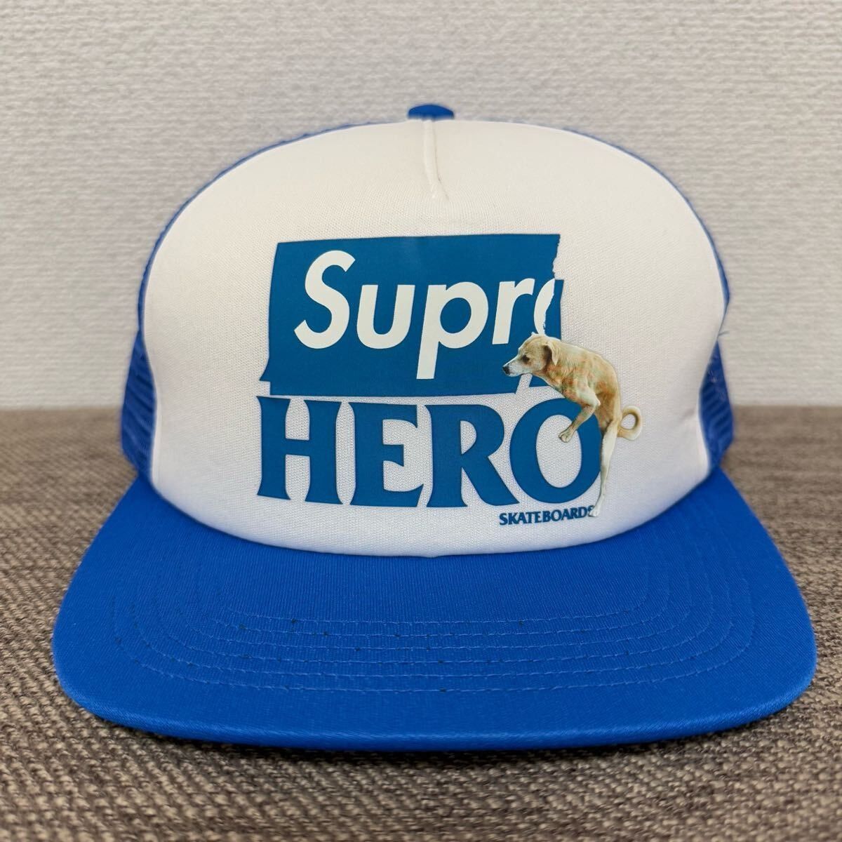 Supreme Supreme 22ss ANTIHERO Mesh Back 5-Panel Cap Royal One Size Size ONE SIZE - 1 Thumbnail