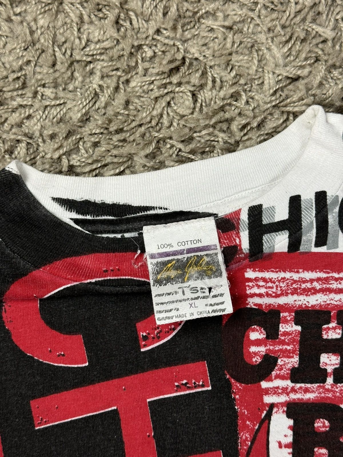 NBA × Vintage Vintage rare t shirt NBA Chicago Bulls original item Size US M / EU 48-50 / 2 - 4 Thumbnail