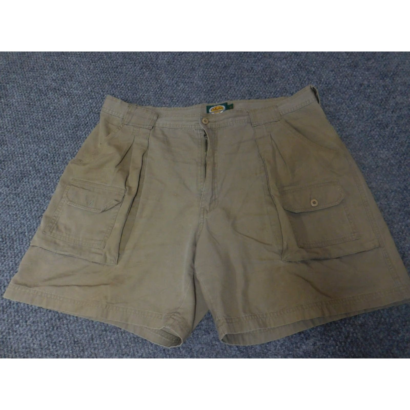 Vintage Cabela's Shorts Cargo Mens 38 Beige Outdoor Breathable Lightweight Stretch Regular Size US 38 / EU 54 - 2 Thumbnail