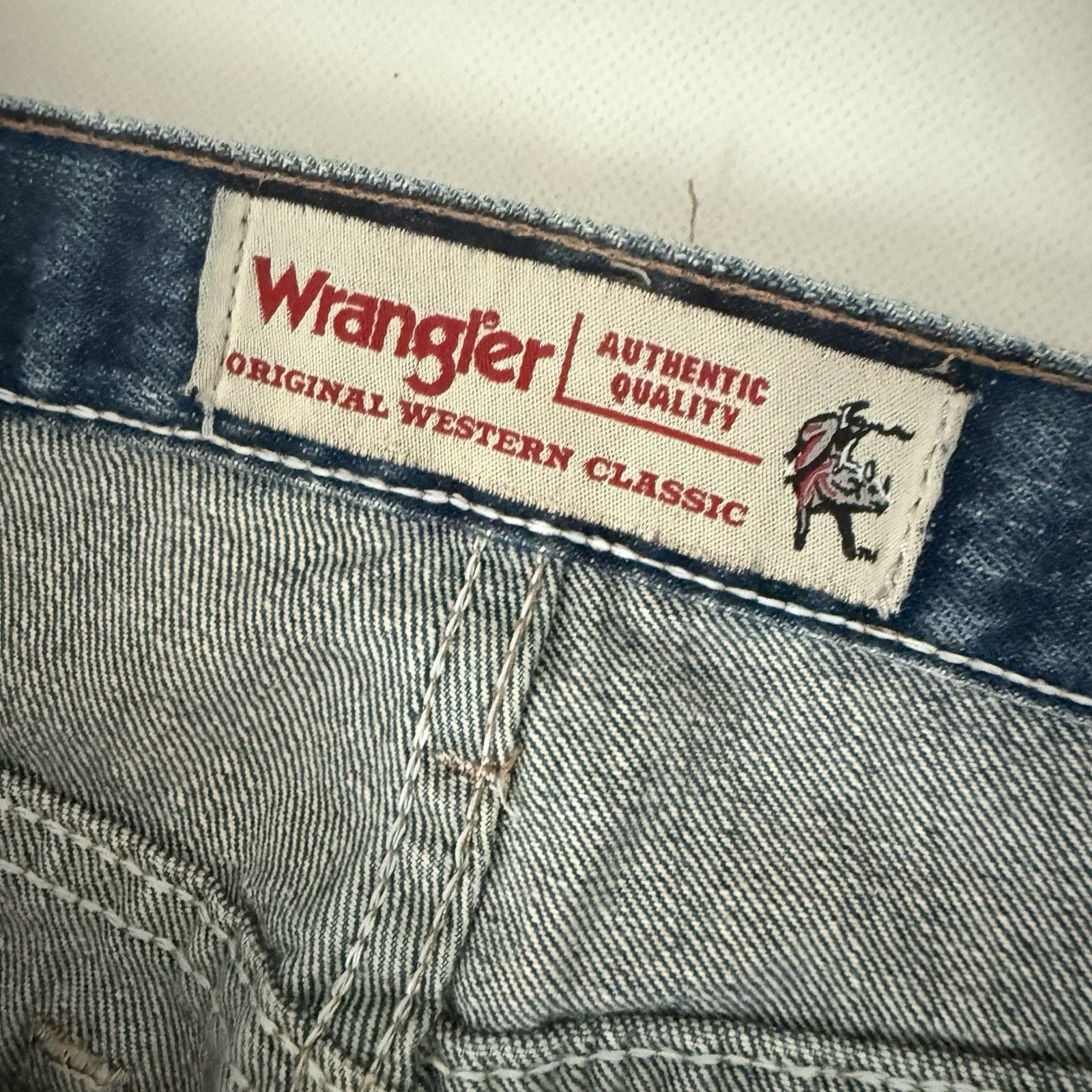 Wrangler Wrangler Jeans Western PBR Cowboy Rodeo Competition Size US 32 / EU 48 - 3 Thumbnail