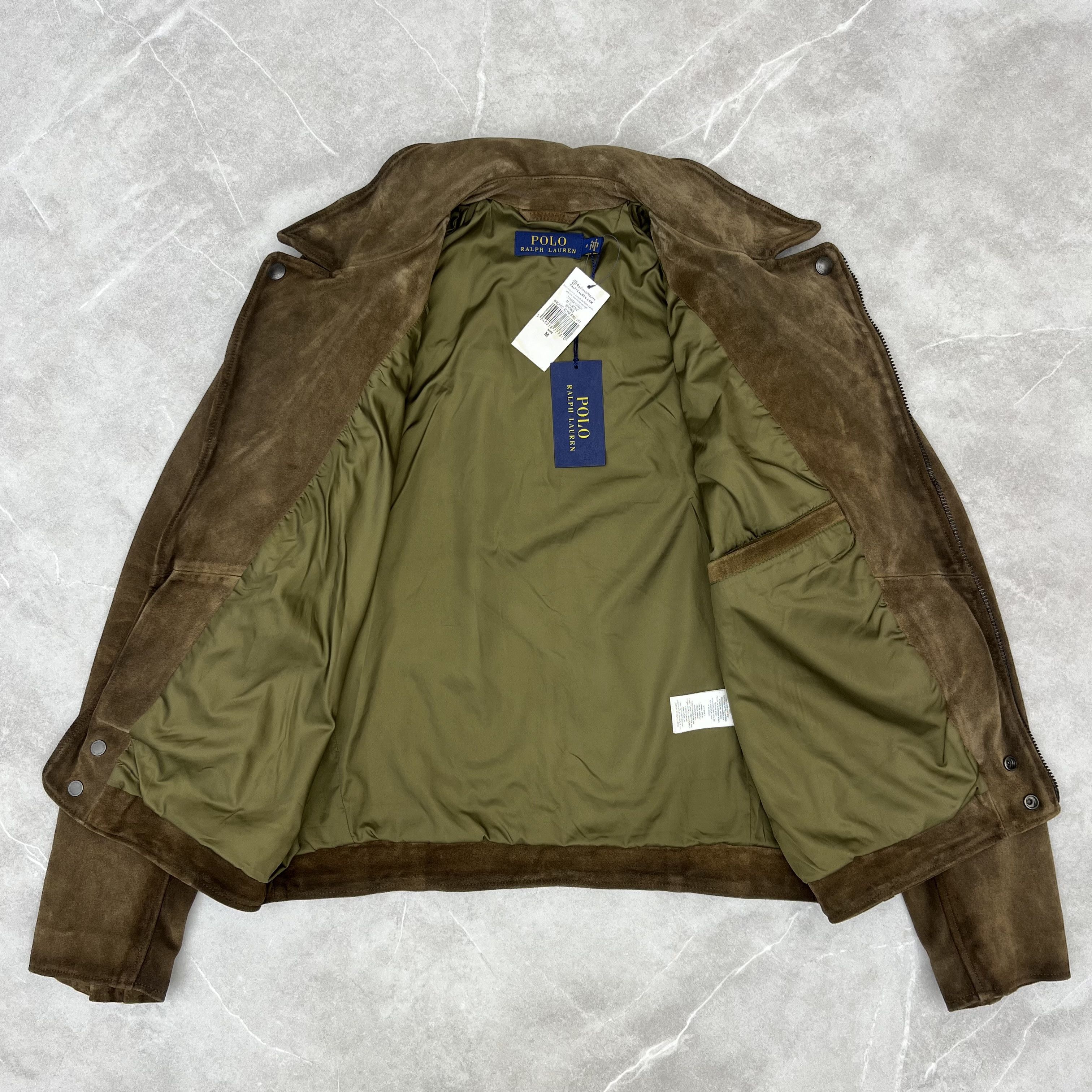 Polo Ralph Lauren Polo Ralph Lauren Suede Iconic Biker Leather Moto Jacket Size US M / EU 48-50 / 2 - 4 Thumbnail
