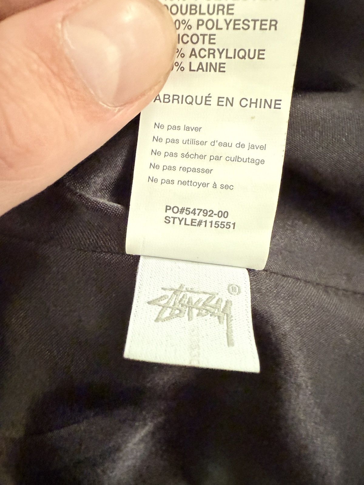 Comme des Garcons × Stussy Comme Des Garçons x Stussy 40th anniversy varsity Size US M / EU 48-50 / 2 - 12 Thumbnail