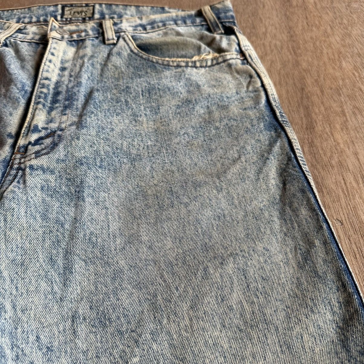 Levi's LEVI’S JEANS ACID WASH LEVIS J22 DENIM BAGGY PANTS Size US 32 / EU 48 - 5 Thumbnail