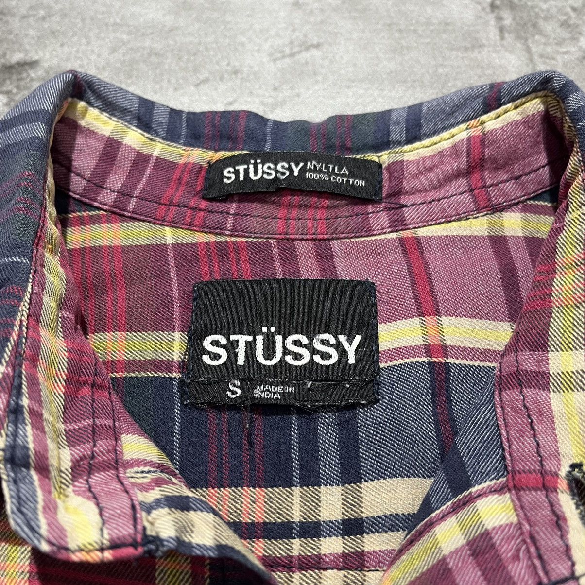 Stussy Vtg Stussy Plaid Button Up Shirt Size US M / EU 48-50 / 2 - 7 Thumbnail