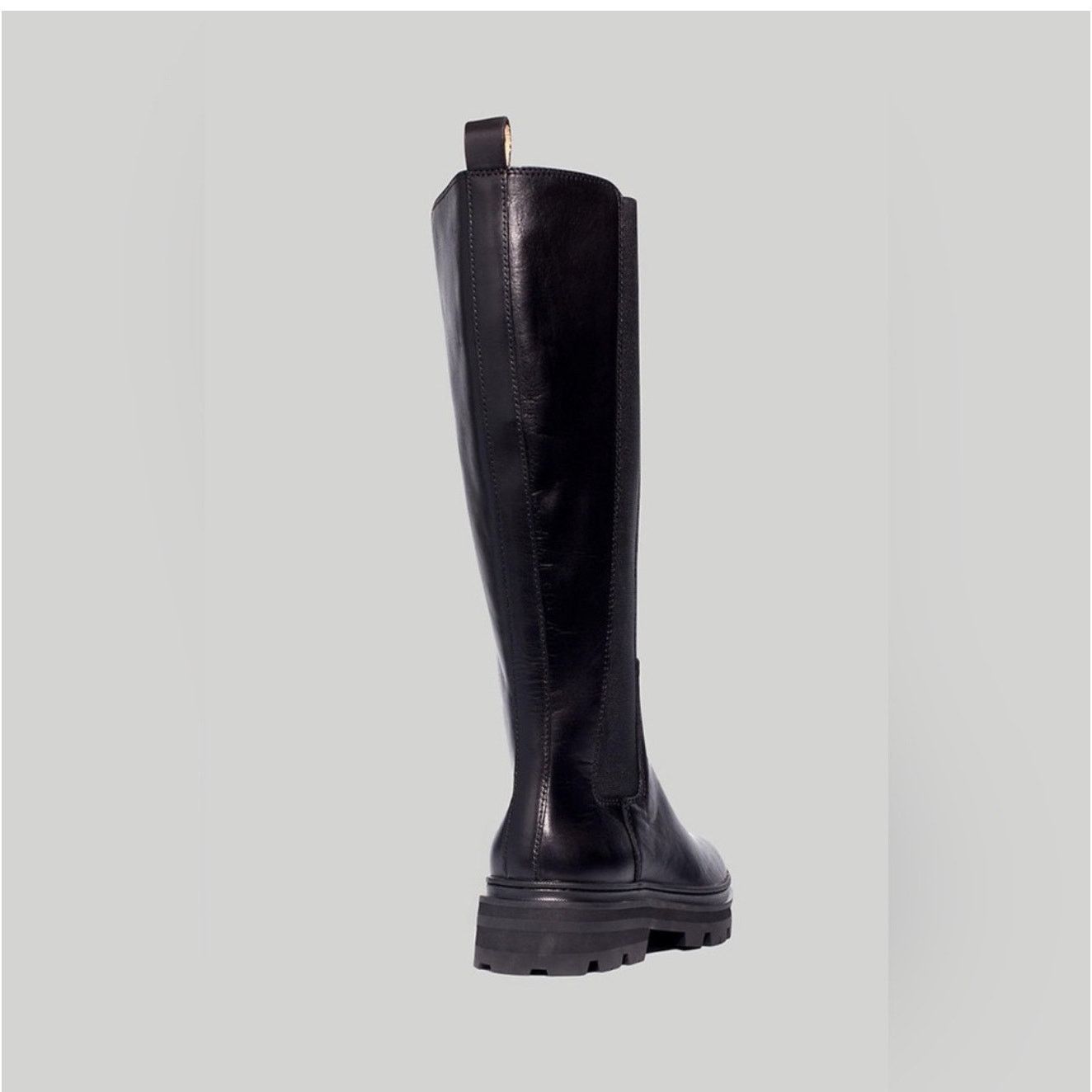 Madewell Madewell Tall Lugsole Pull-On Boots NIB Black Leather S 6 Size US 6 / IT 36 - 2 Thumbnail
