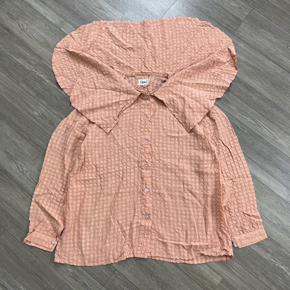 Chloe 1990s Vintage Chloe Japanese Designer Blouse Top Size S / US 4 / IT 40 - 1 Thumbnail