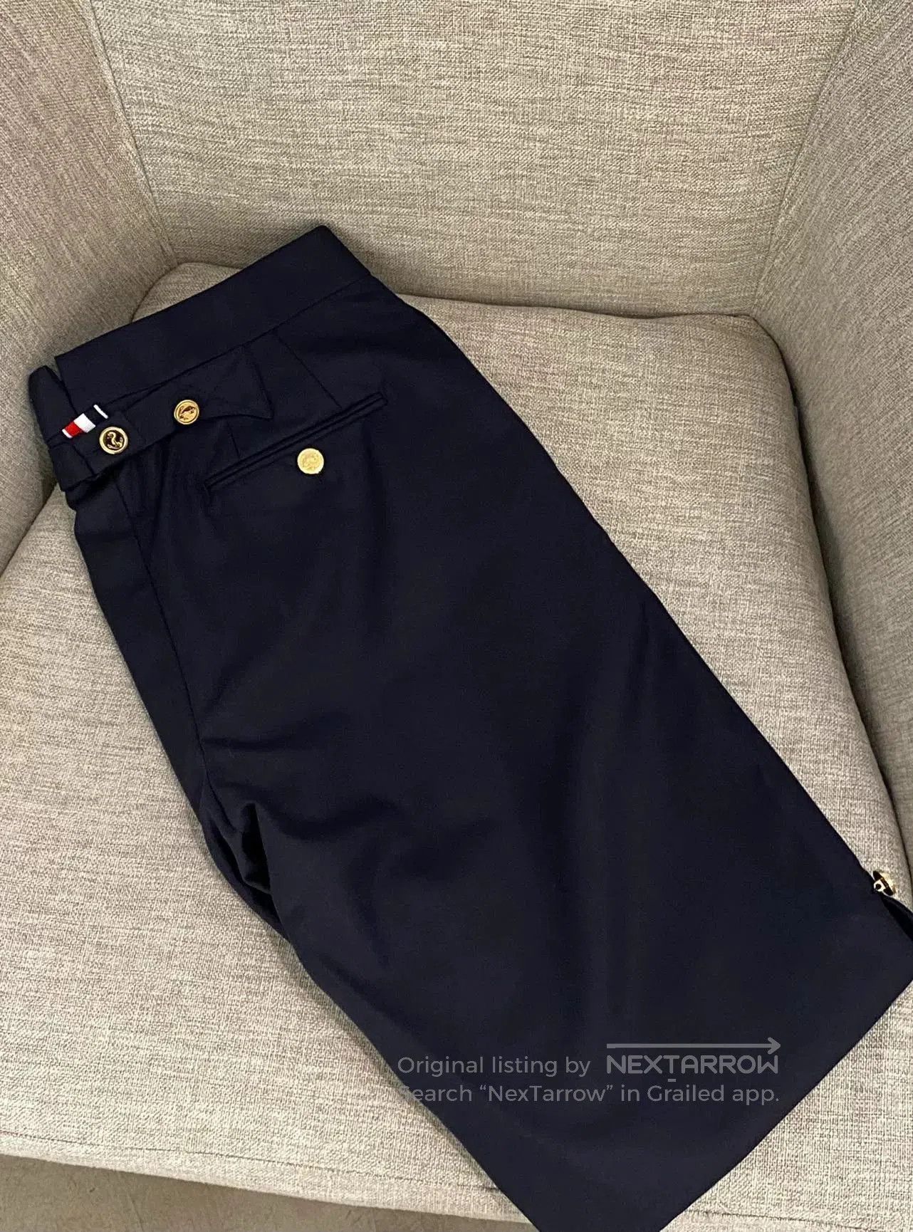 Thom Browne Thom Browne Suit Shorts for Men. Size US 26 / EU 42 - 3 Thumbnail