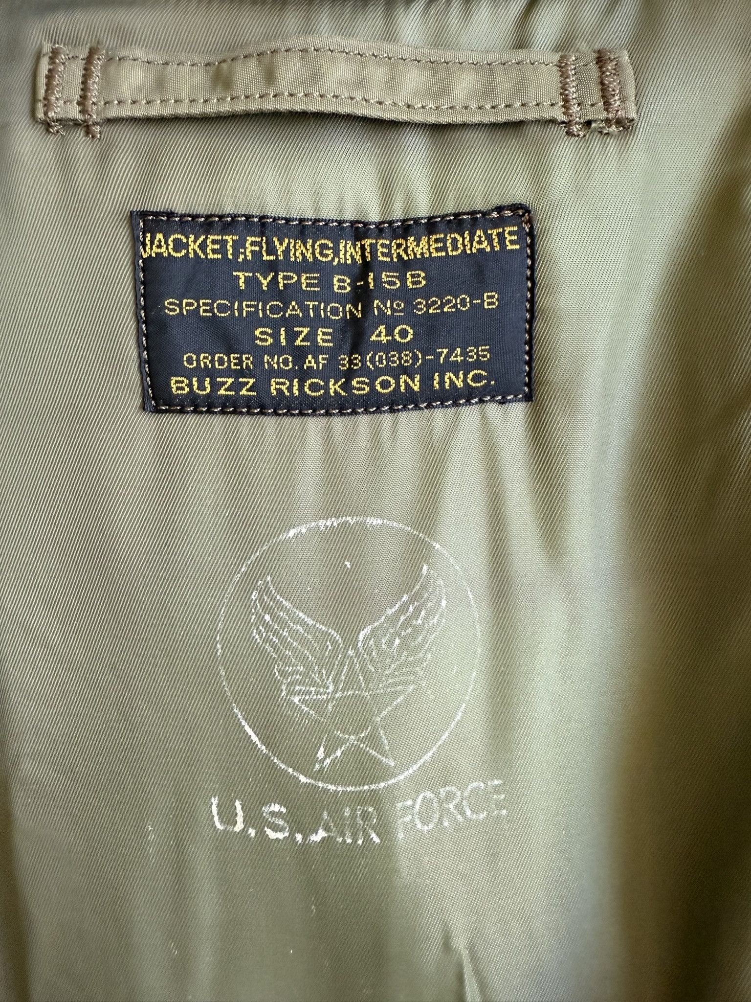 Buzz Rickson's Buzz Rickson's B-15B Size US M / EU 48-50 / 2 - 4 Thumbnail