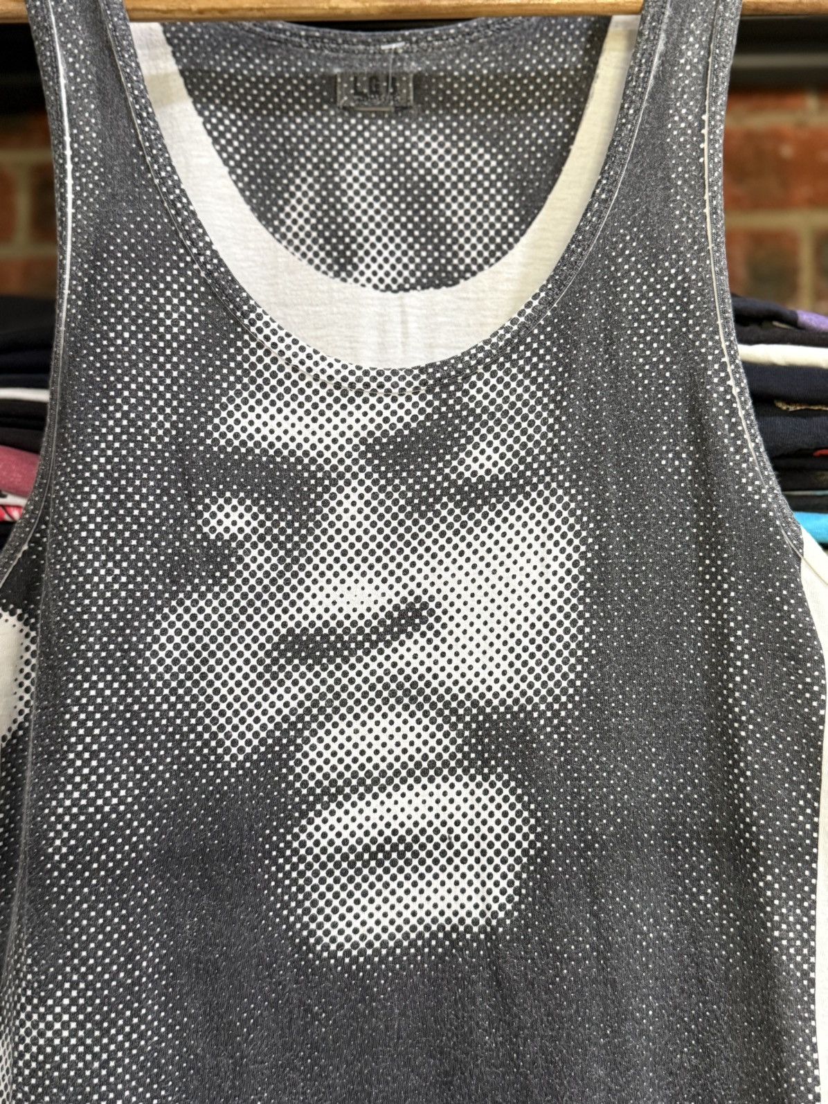 Le Grande Bleu (L.G.B.) L.G.B Jah No Dead Overprint Tank Top Size US S / EU 44-46 / 1 - 2 Thumbnail