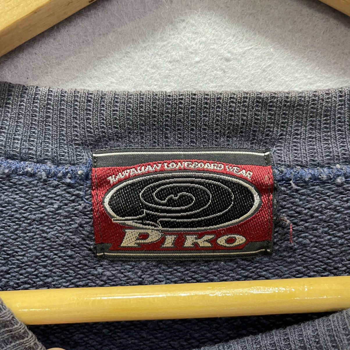Vintage Vintage Piko “Hawaiian Longboard Wear” Crewneck Sweatshirt Size US L / EU 52-54 / 3 - 7 Thumbnail