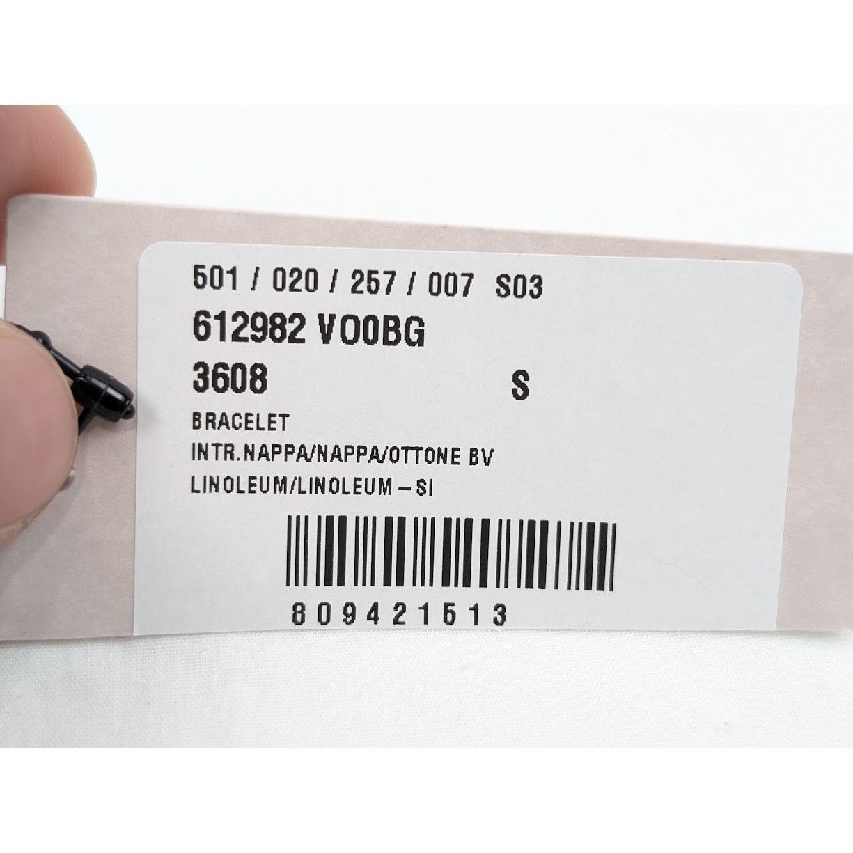 Bottega Veneta o1rshd1 Size: S / Intrecciao Nappa Bracelet in Linoleum Size ONE SIZE - 10 Thumbnail