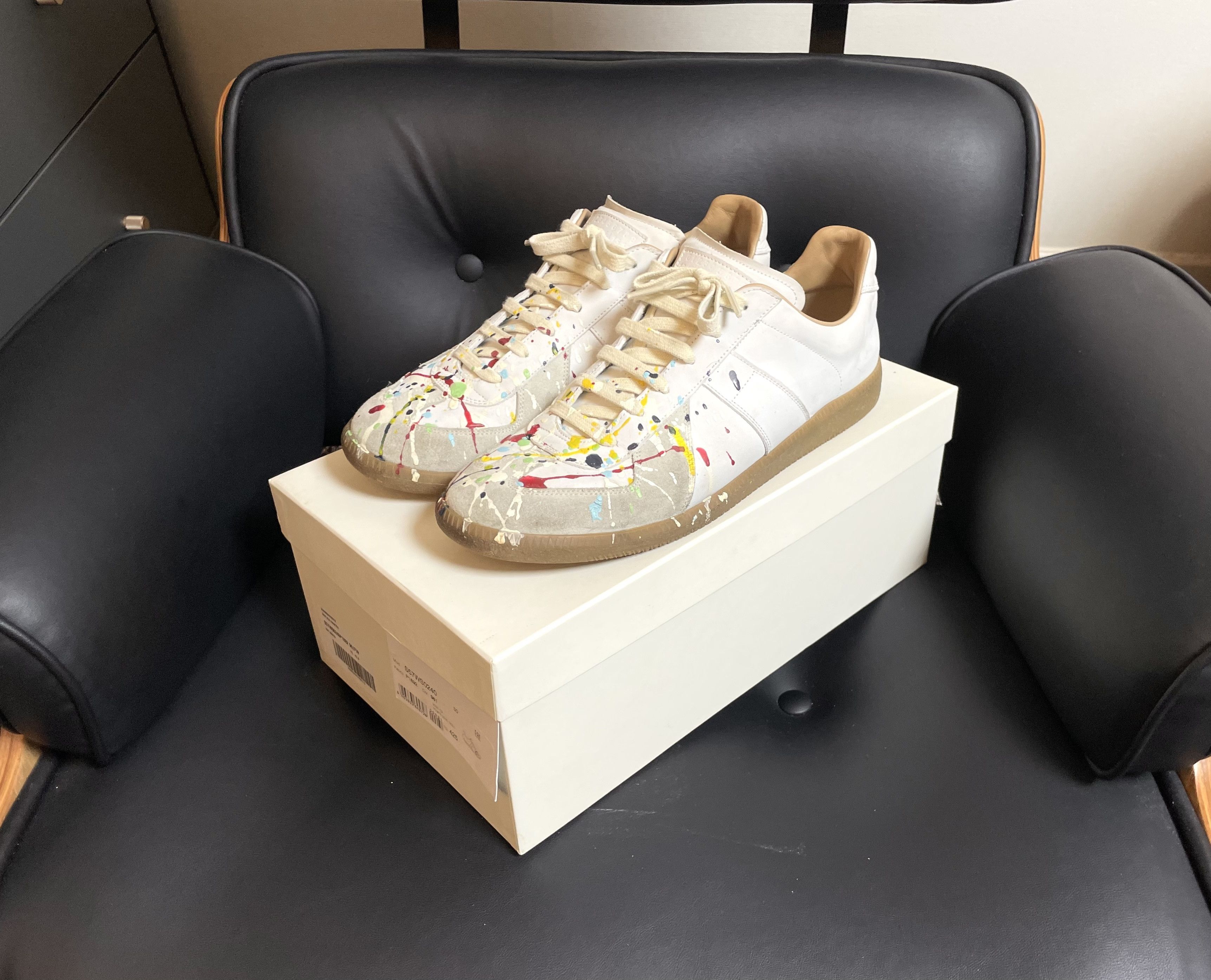 Maison Margiela GAT (Paint Splatter White)