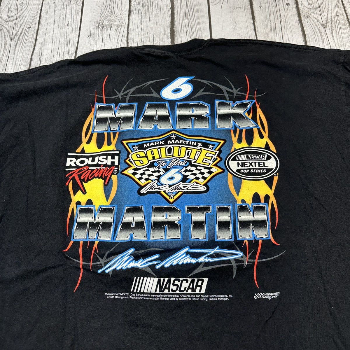 NASCAR × Vintage Vintage NASCAR tee Size US XXL / EU 58 / 5 - 4 Thumbnail