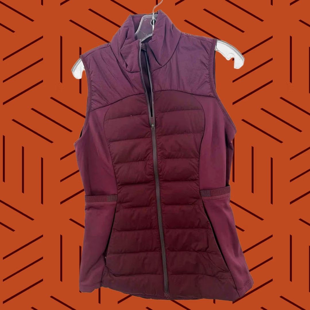Lululemon Lululemon Red Puffer Vest Size 6 Size M / US 6-8 / IT 42-44 - 1 Thumbnail