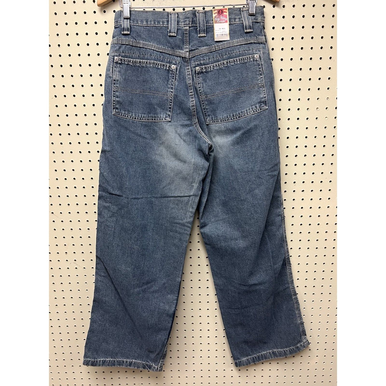 Vintage VINTAGE AriZona Jeans Denim Jeans Straight 30 Inseam Mens Regular 29 18 Sz Blue Cotton 2000 Arizona Double Knee skate Size US 29 - 2 Thumbnail
