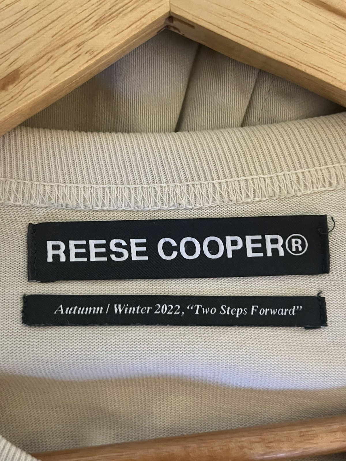 Reese Cooper Reese Cooper Off-White Eagle Tee Size US L / EU 52-54 / 3 - 4 Thumbnail