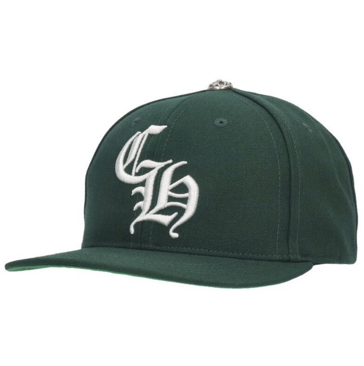 Chrome Hearts Chrome Hearts Forest Green CH Snapback Size ONE SIZE - 2 Thumbnail