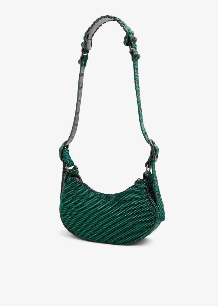 Balenciaga o1tr1nto0526 Size: OS / Le Cagole Shoulder Bag Rhinestones Size ONE SIZE - 3 Thumbnail