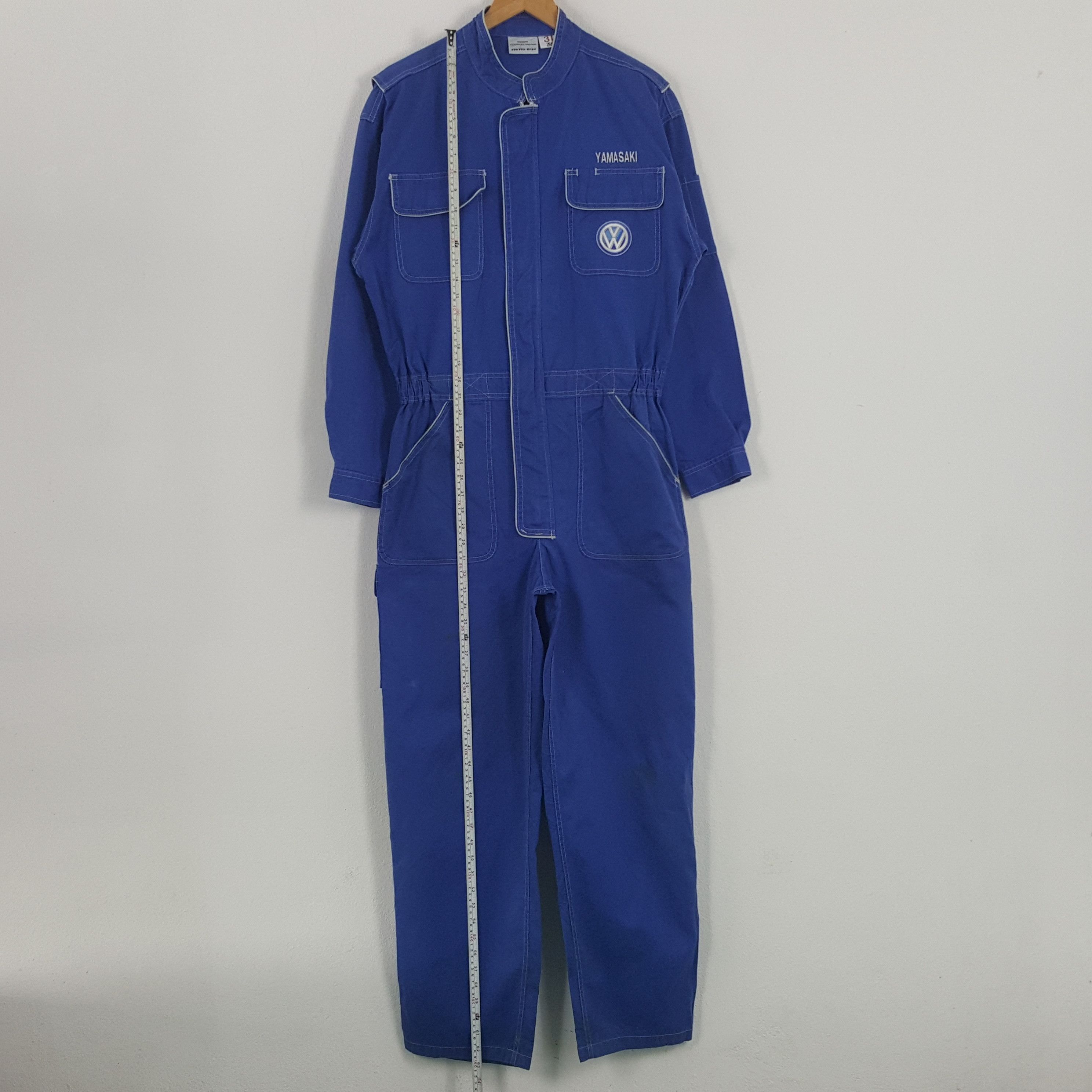 Vintage Vintage Volkswagen Germany Racing Motorsport Coverall Jacket Size US L / EU 52-54 / 3 - 7 Thumbnail