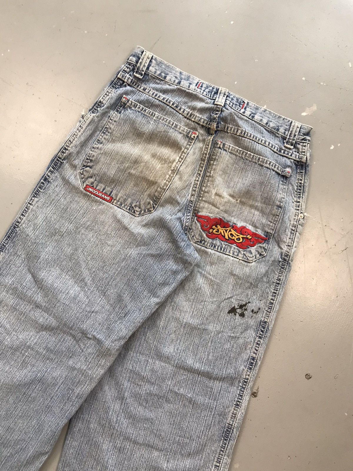 JNCO × Vintage Vintage Jnco distressed loose fit denim Size US 32 / EU 48 - 14 Thumbnail