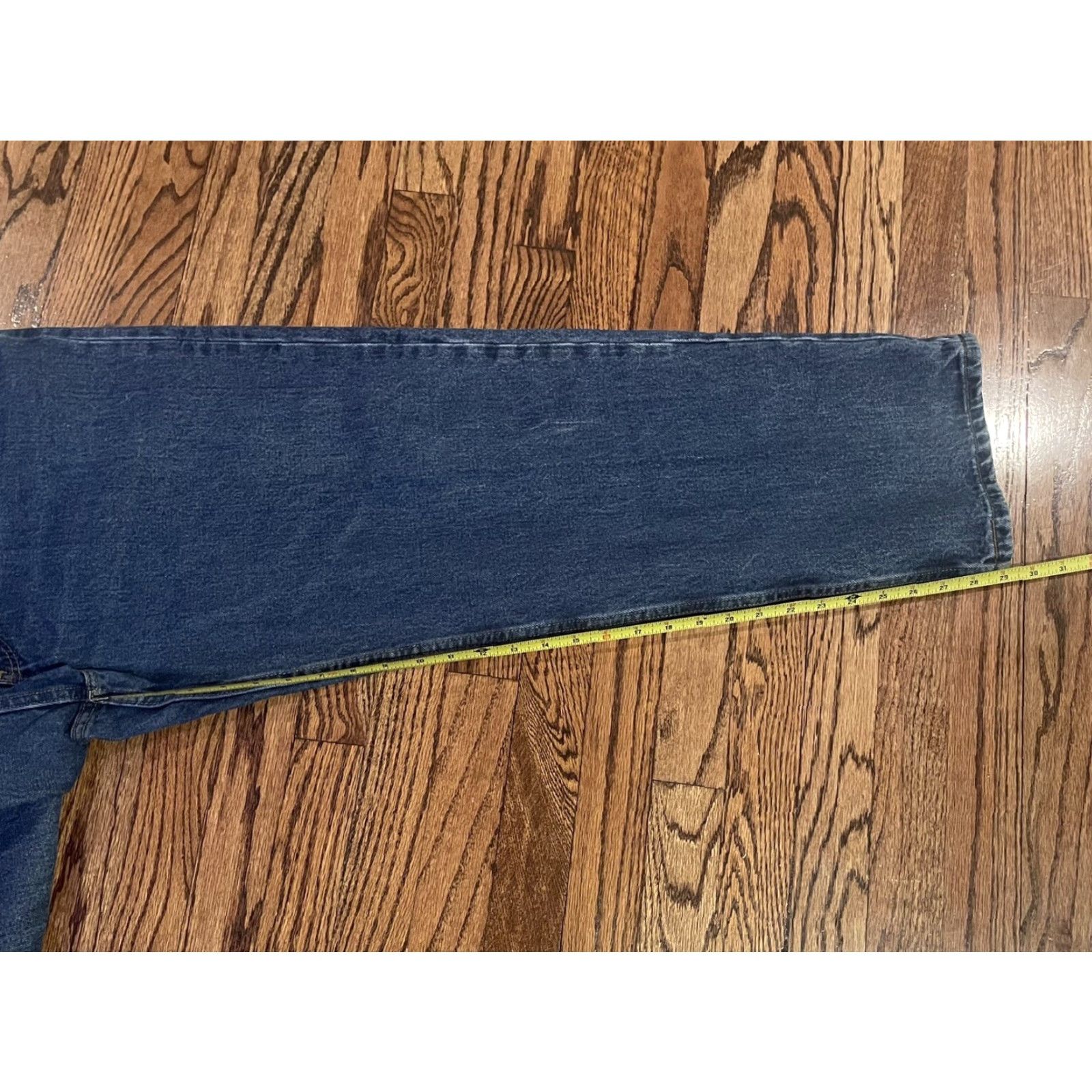 Levi's Levi's 550 Jeans Men Blue 42x29 42x30 Medium Wash 100 Cotton Bootcut Relaxed Denim Jeans Size US 42 / EU 58 - 6 Thumbnail